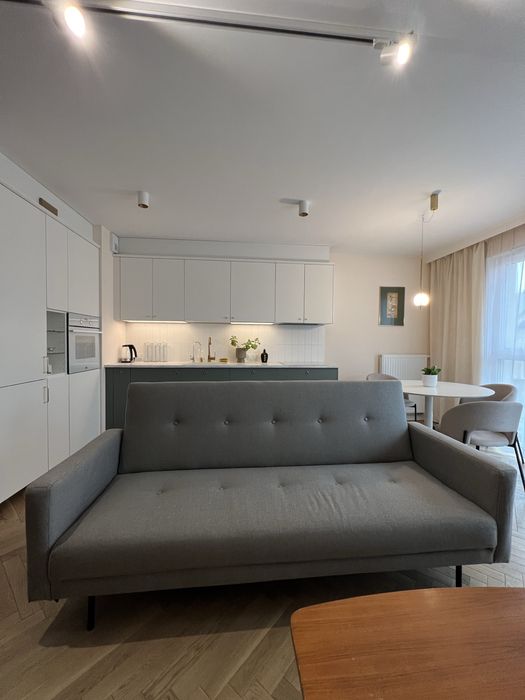 Sofa wersalka nowoczesna szara