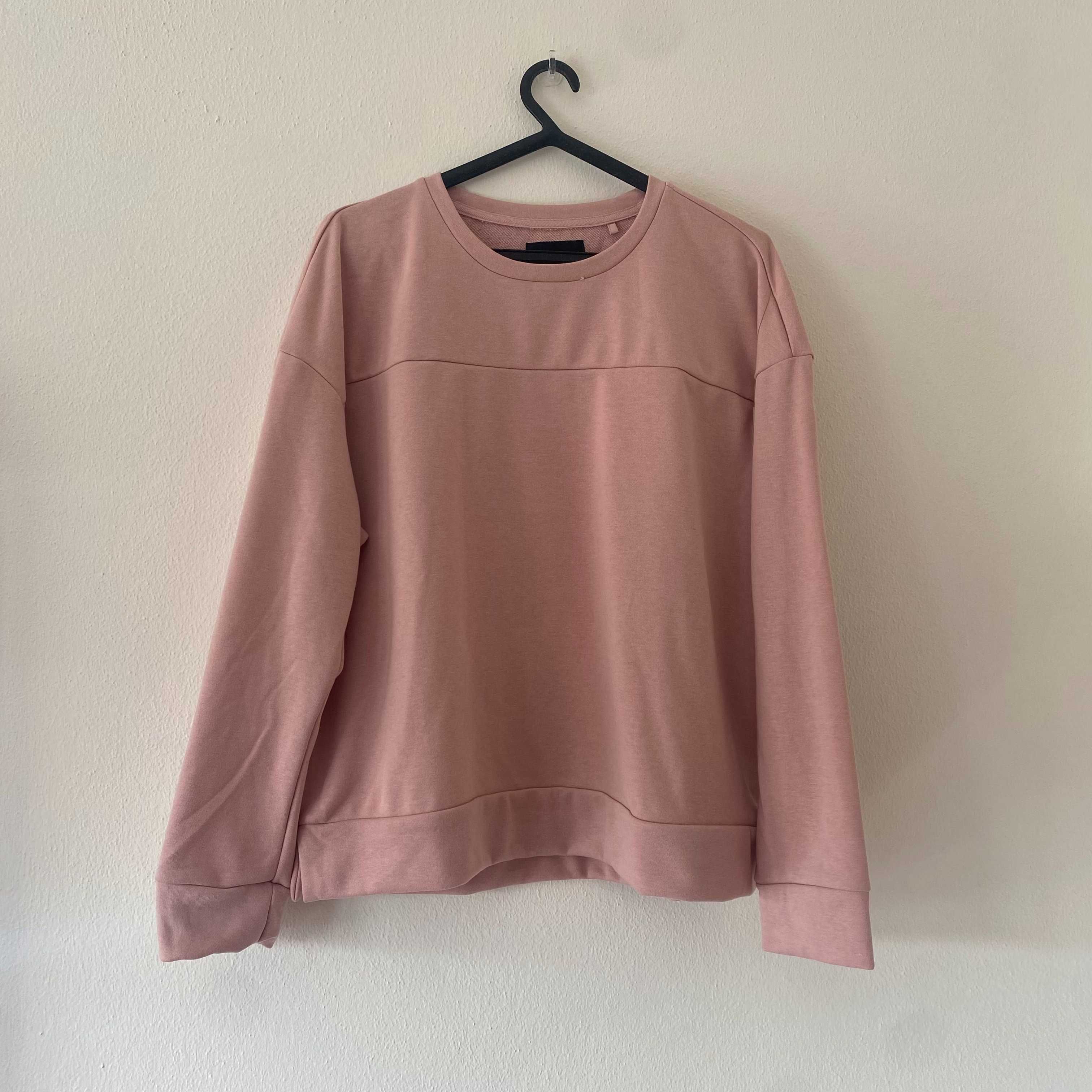 Conjunto de Moletom Básica Rosa