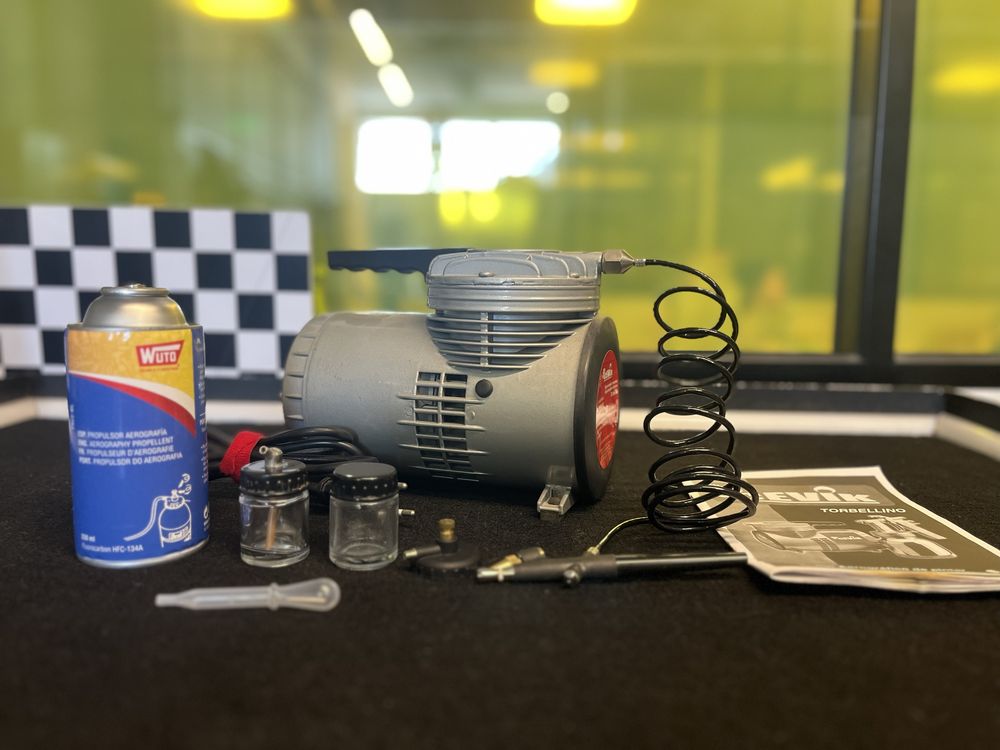 Equipamento aerografico de pintar