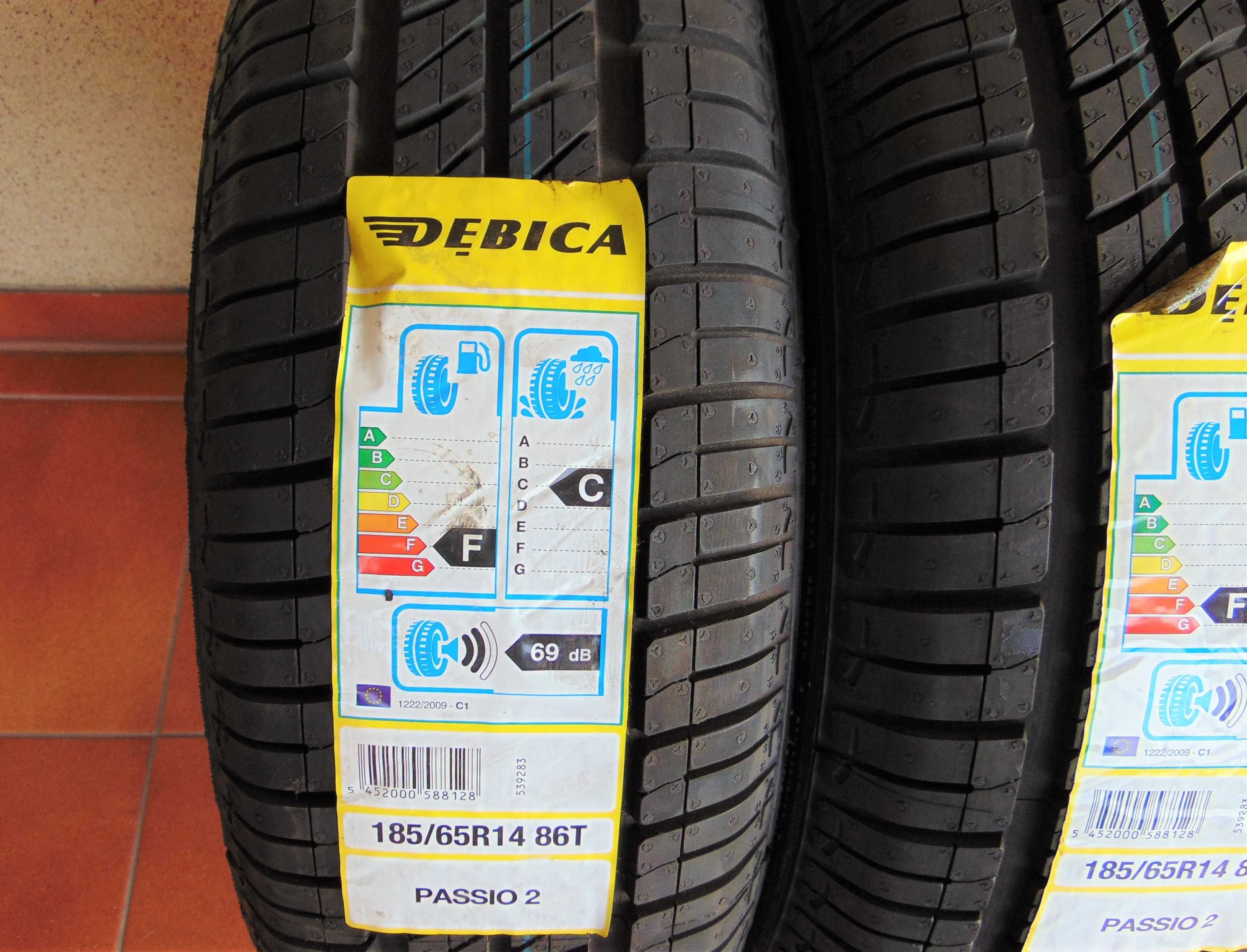 Opony Letnie 185/65 R14 DĘBICA PASSIO 2 'NOWE' 18r.