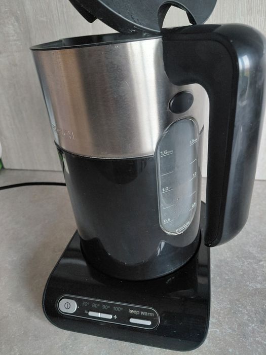 Чайник BOSCH с регулировкой температуры.