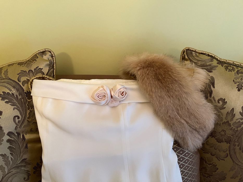 Suknia MaxMara wizytowa ślub rozmiar S