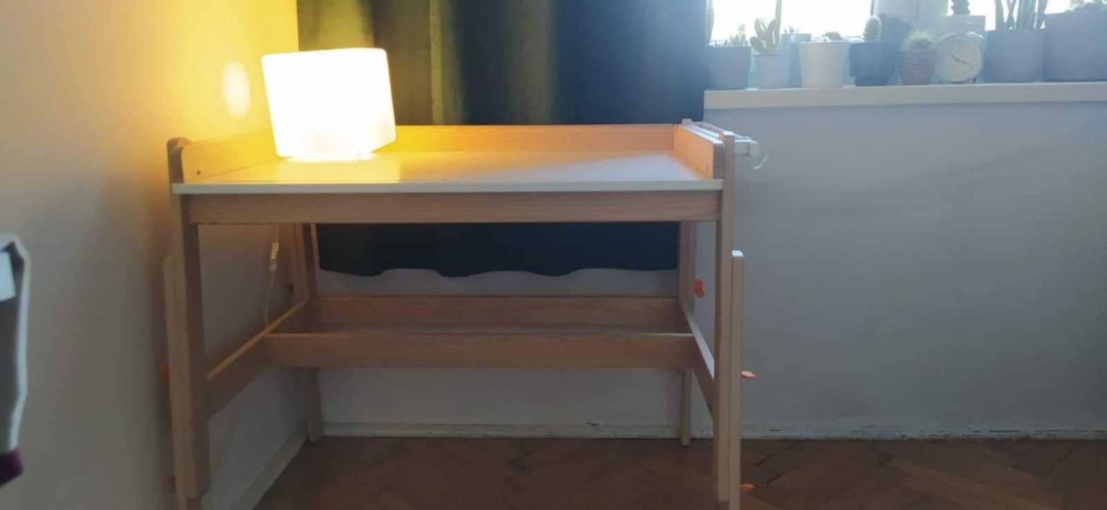 stół biurko IKEA Flisat regulowane