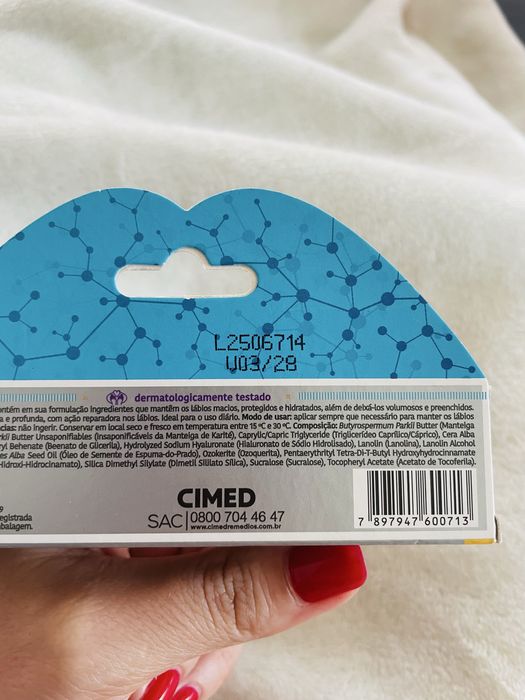 Hidratante labial Carmed Acido Hialuronico