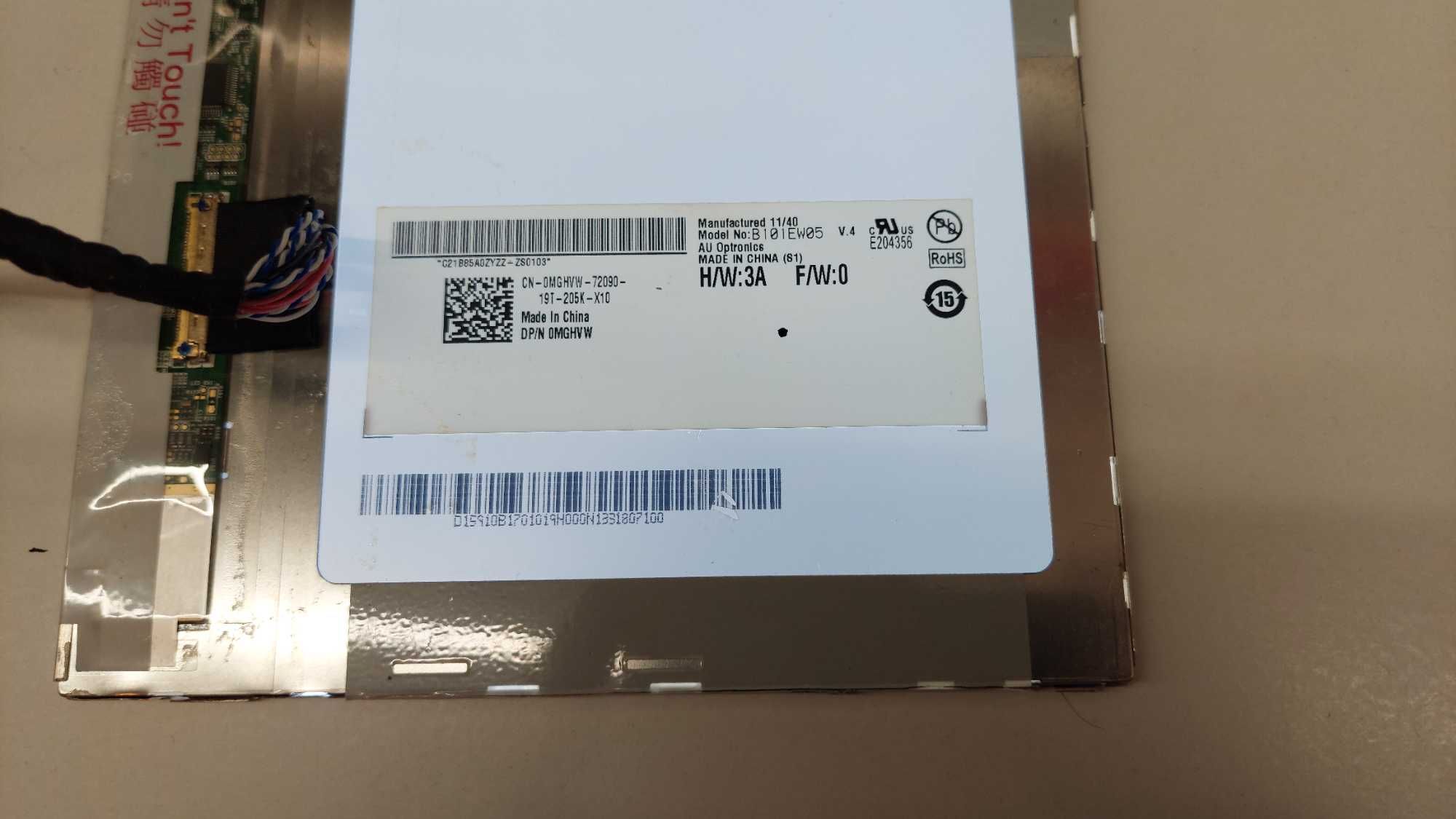 LCD 10.1 cali IPS 1024x600 HDMI VGA AV