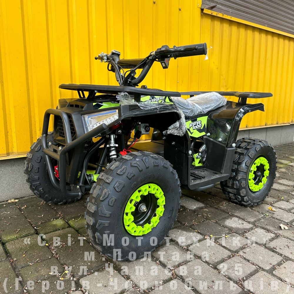 Новий дитячий електричний квадроцикл Exdrive FFA 1000W 48V12Ah електро