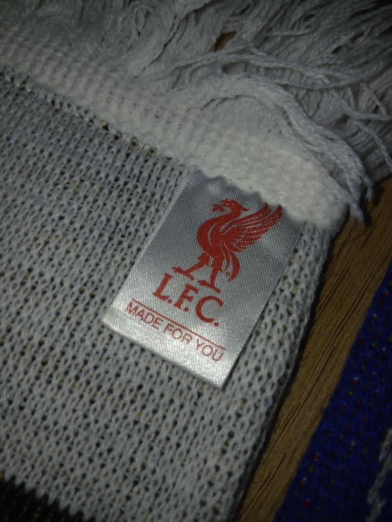 Zestaw 2x szalik Liverpool FC - szal piłkarski, kibic, Anglia