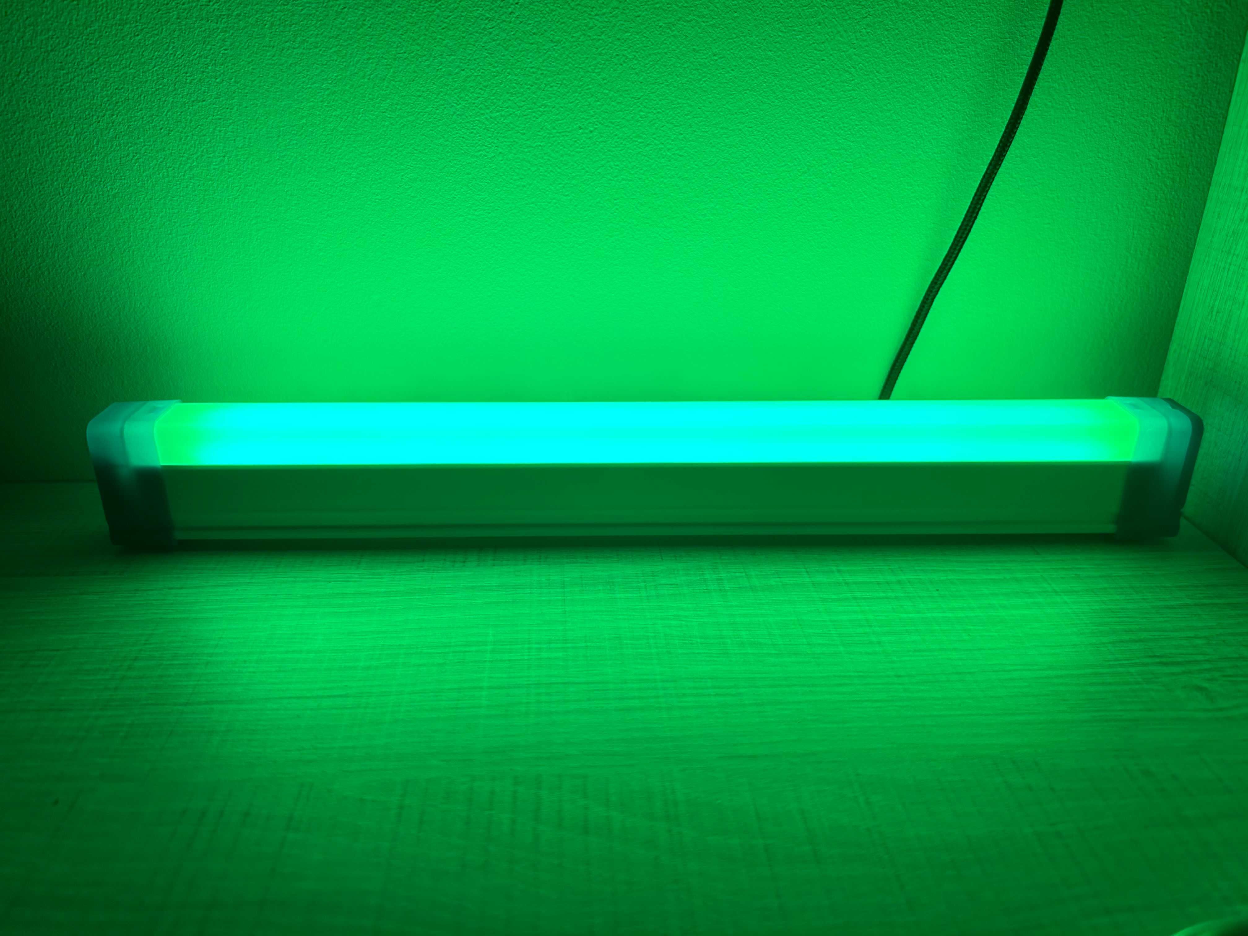Led Lampa Zielona