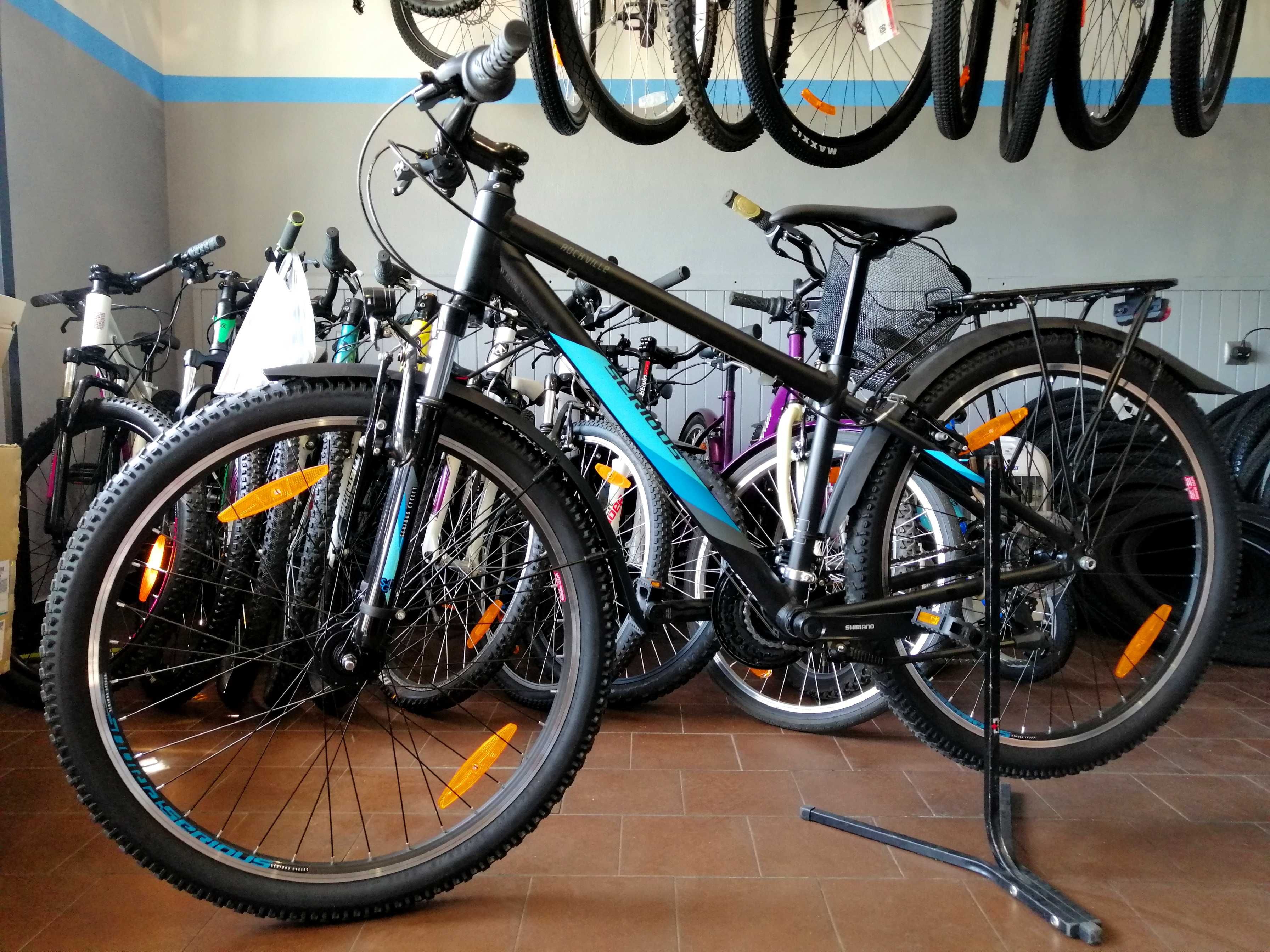 NOWY SERIOUS ROCKVILLE STREET Roz. 15" *Błotniki, Prądnica* Koła 27,5