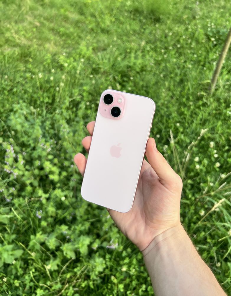 Iphone 15 pink 128gb neverlock айфон 15 рожевий 128гб неверлок