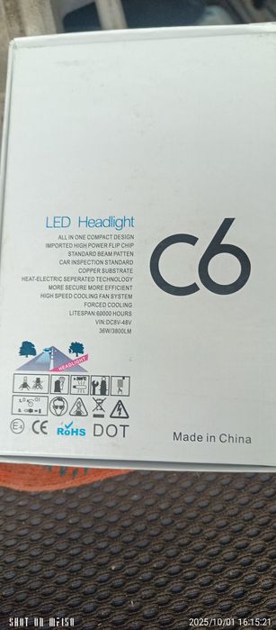 LED лампи h4 абсолютно нові