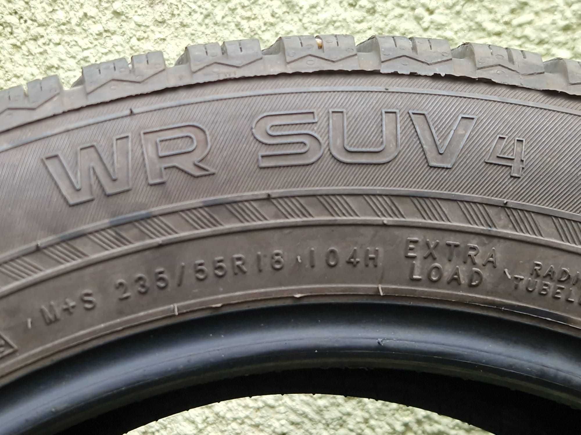 Opony zimowe Nokian 235/55 18 WR SUV4 // 2022 rok