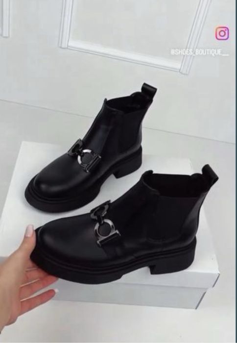 Жіночі ботинки, чобітки, ботільйони 38 р