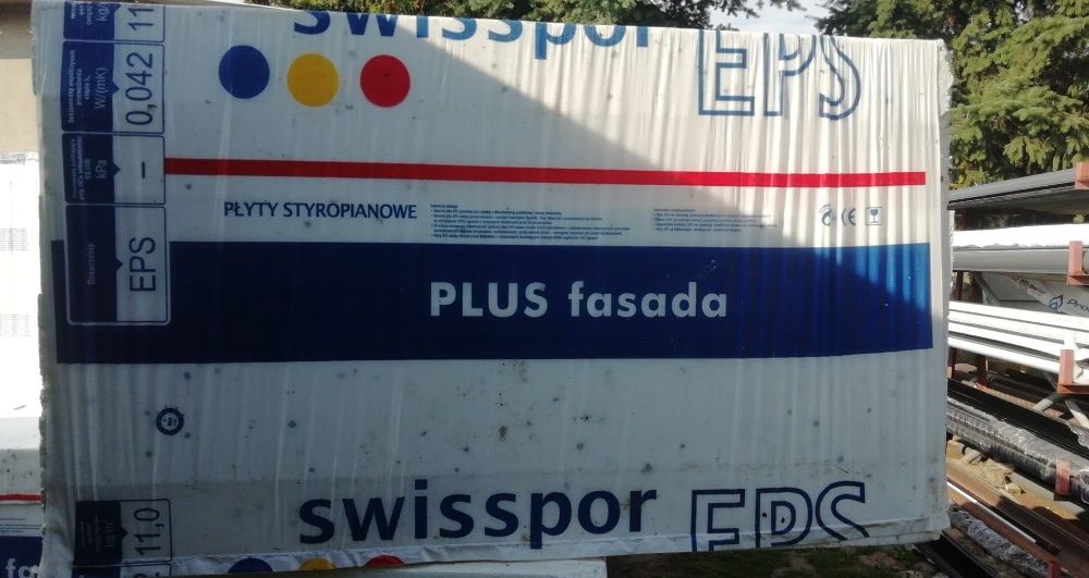Styropian Elewacja Swisspor Plus Fasada EPS 042 z dostawą na miejsce!