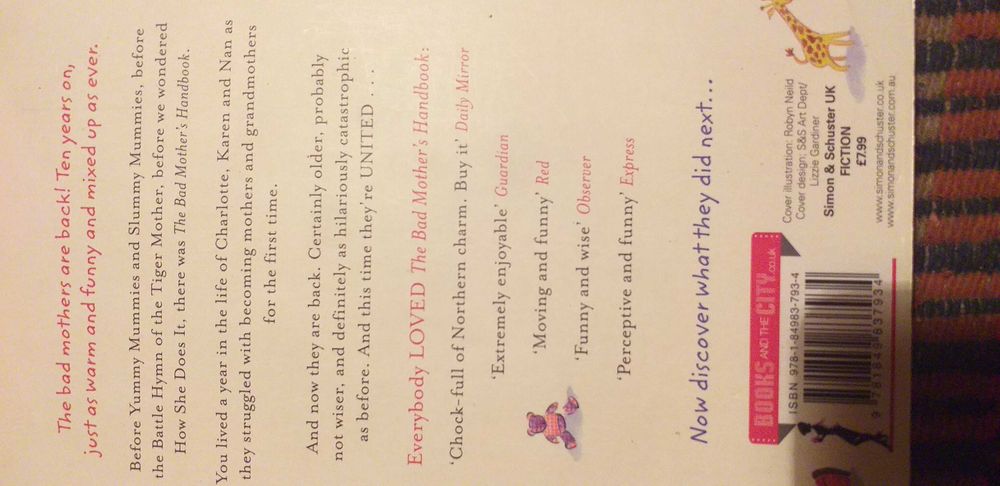 Kate Long - Bad mothers united - livro - portes incluidos