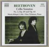 Beethoven, Maria Kliegel -  Music For Cello And Piano Vol. 2 CD