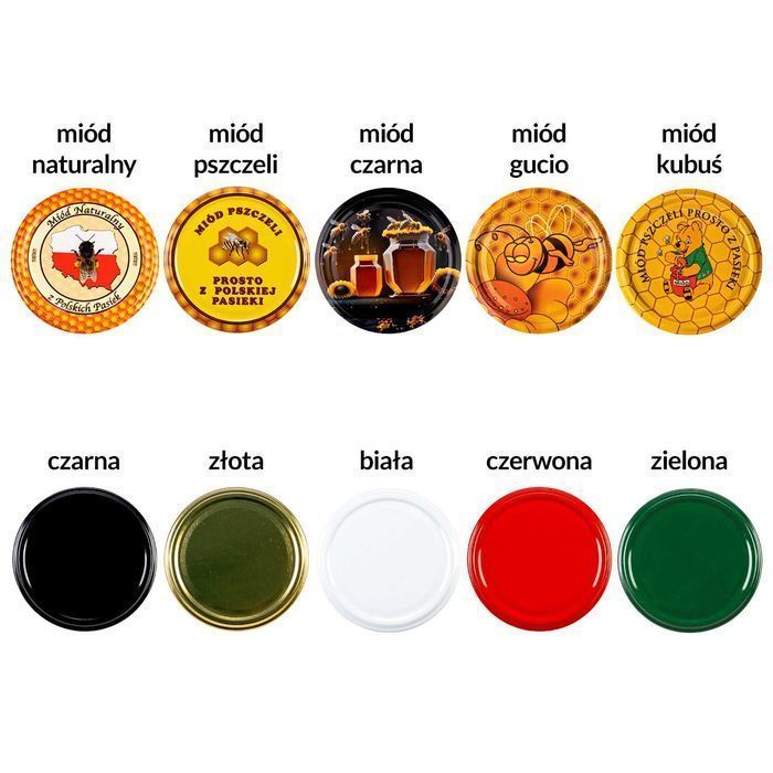 100x słoik szklany 235 ml na przyprawy dżem konfitury miód z zakrętką