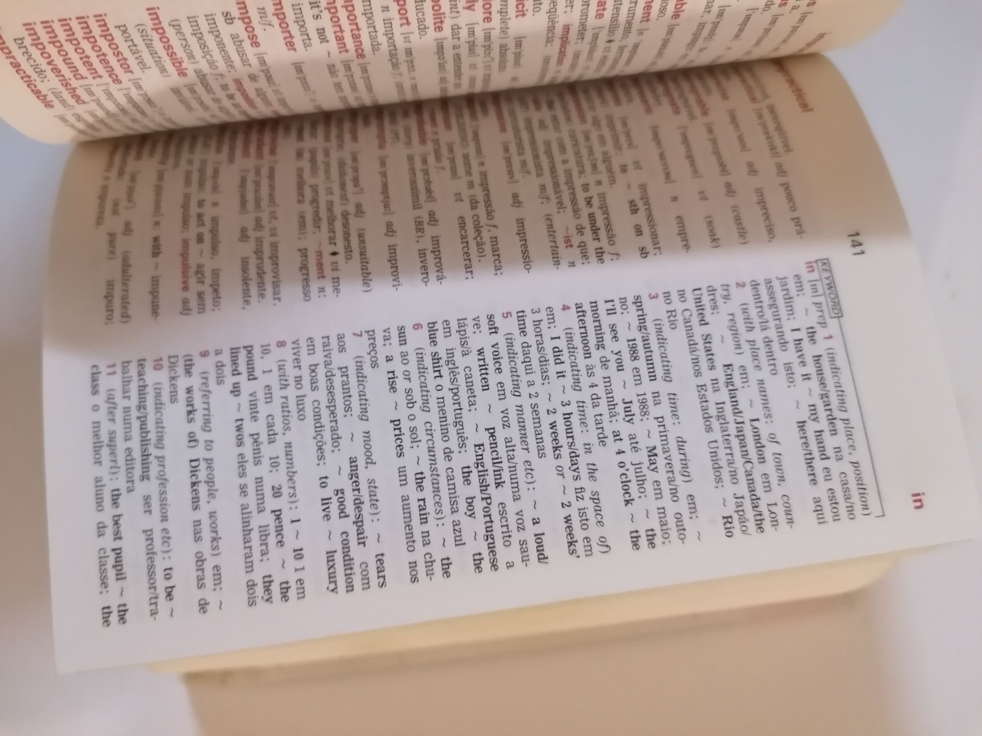 Dicionário Inglês & Português