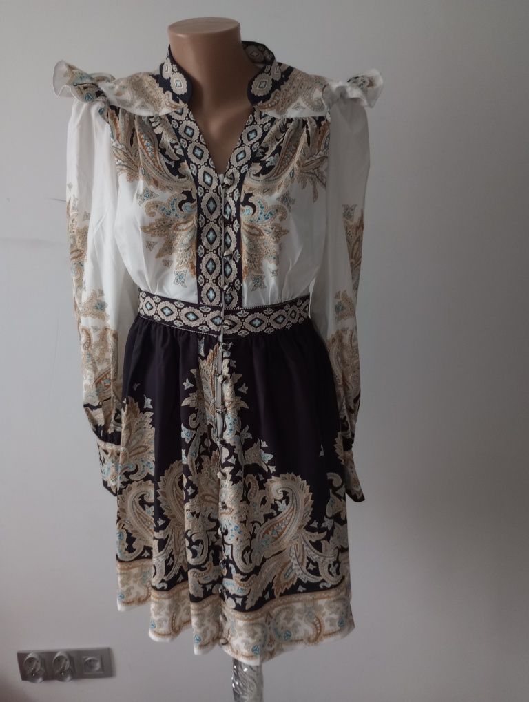 Sukienka HIT wiosna azteckie etniczne wzory