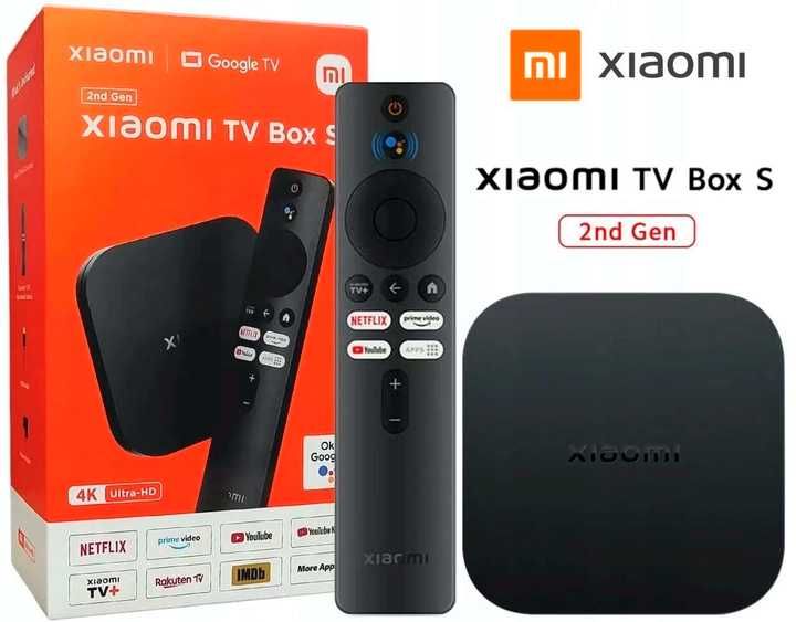 ТВ-приставка Xiaomi TV Box S 4K 2nd Gen Global