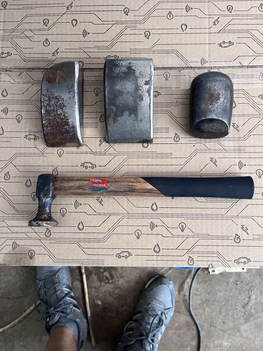 Kit chapeiro jaguar tais encontradores bate chapa almofadas