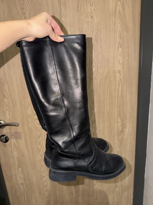 Сапоги 37 шкіра