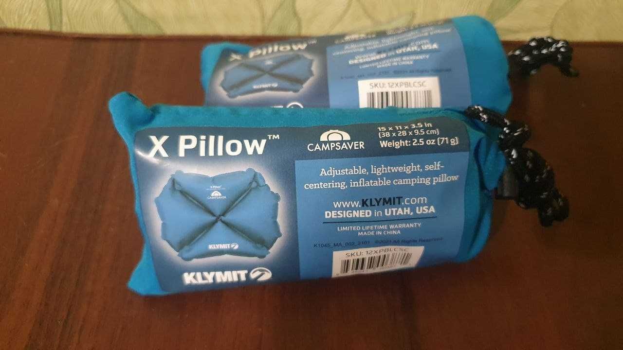 Подушка надувна Klymit Pillow X