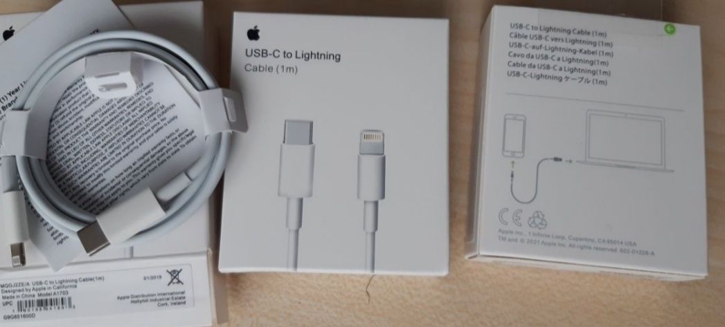 Kabel USB-C to Lightning do iPhone NOWY