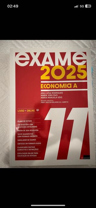 Livro exame matemática A