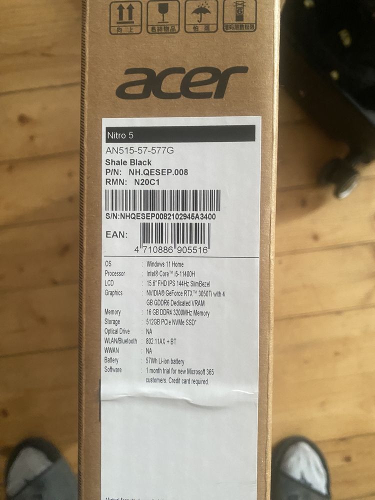 Acer nitro 5 An515