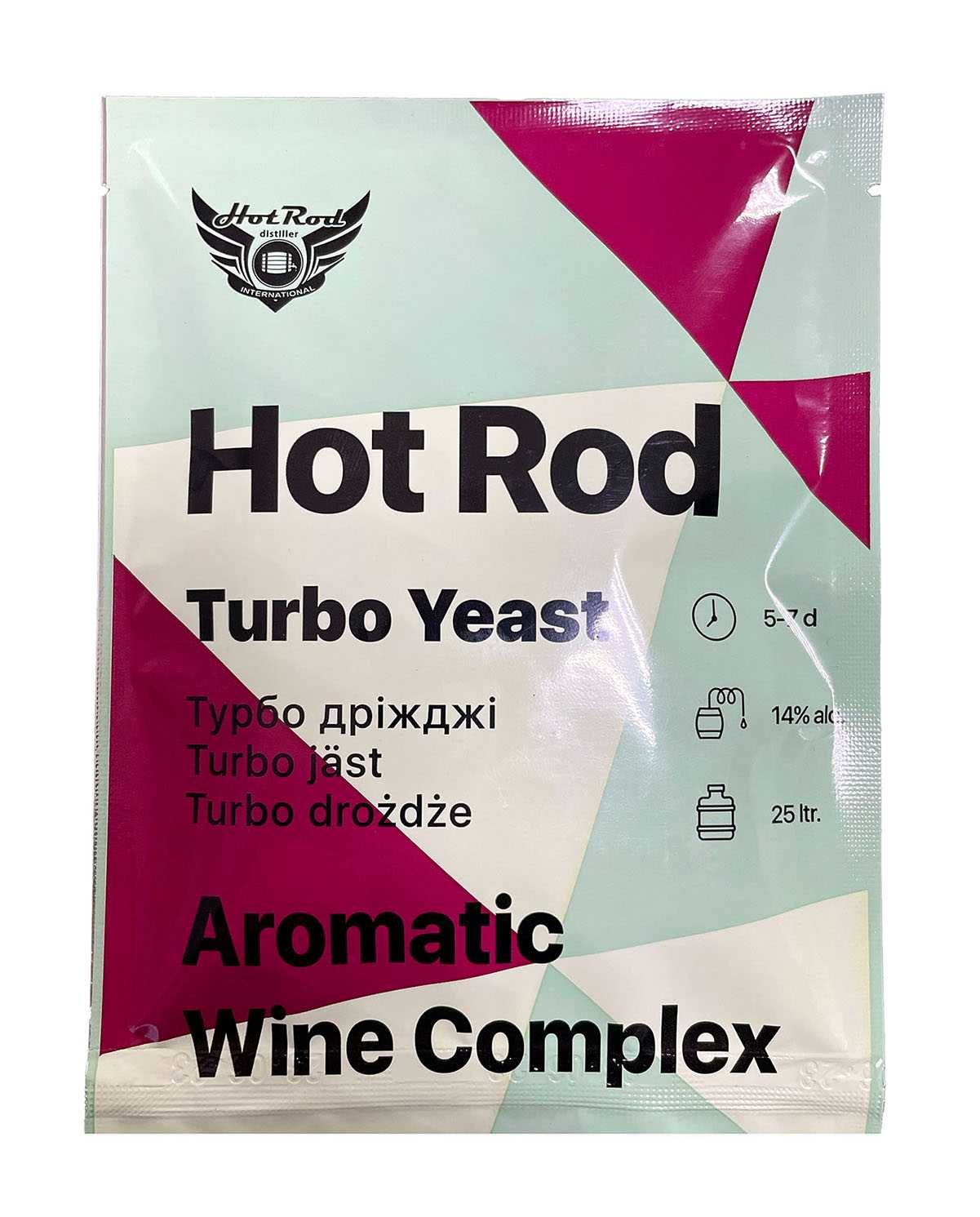 Професійні дріжджі для дистиляції - Hot Rod, Первак | Усі види браг
