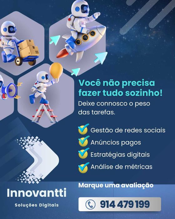 Gestão de Redes Sociais 2 posts/semana  90 €/mês