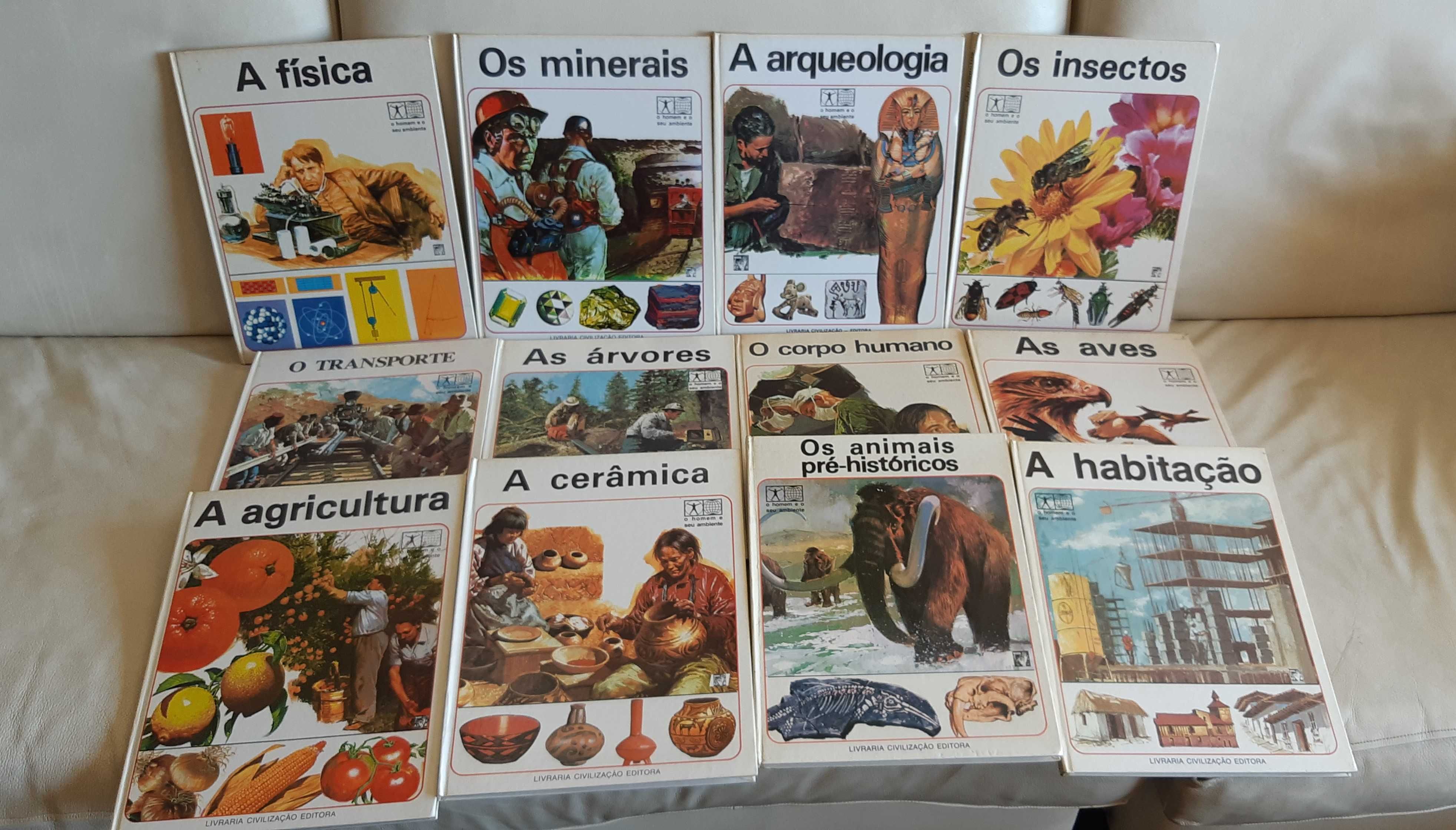 11 enciclopedias tematicas - capa dura - Ed. Civilizacao