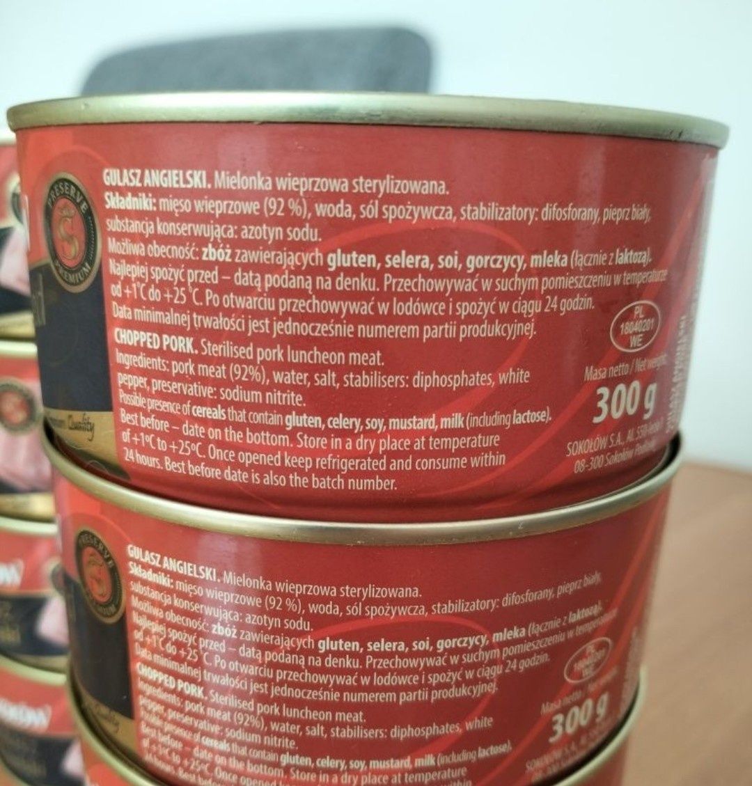 Gulasz angielski Sokołów premium Kraków i okolice