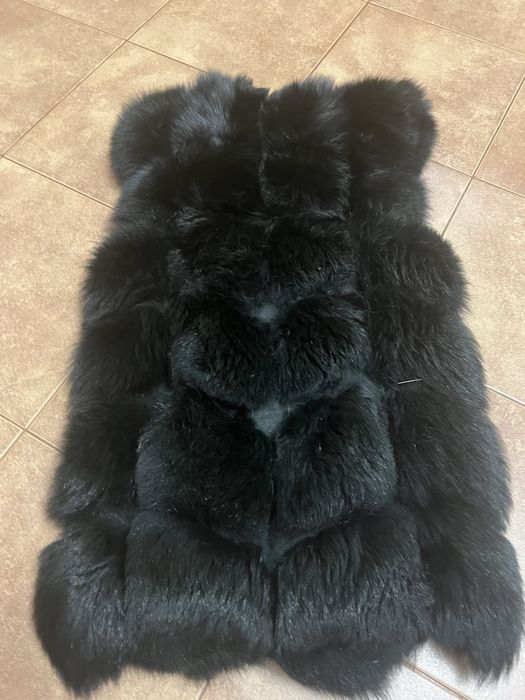 Жилетка натуральный мех