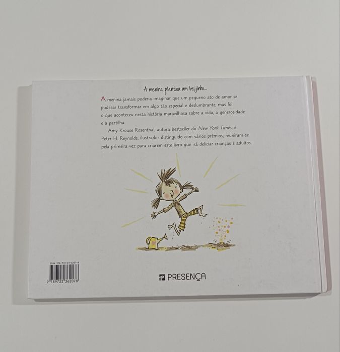 Livro "Plantar um Beijo"