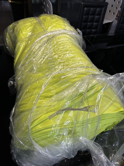 Dzianina limonkowa single-jersey Mirwal 100% bawełna, gramatura 180