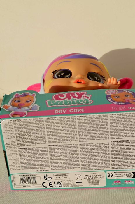 Інтерактивна Лялька плакса Дженна Cry Babies Daycare Jenna пупс