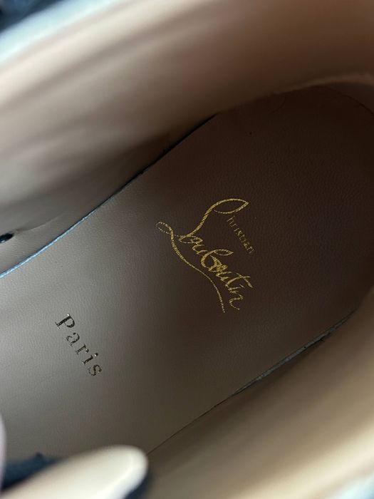 Christian louboutin Кеди крістіал лабутін високі лабутани кросівки