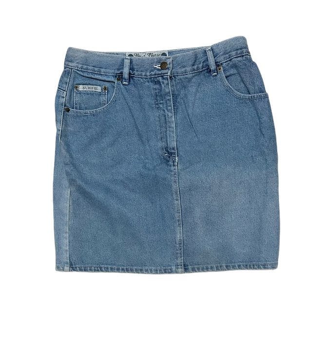 Jeansowa spódnica mini S’Chifie [Rozmiar: L]