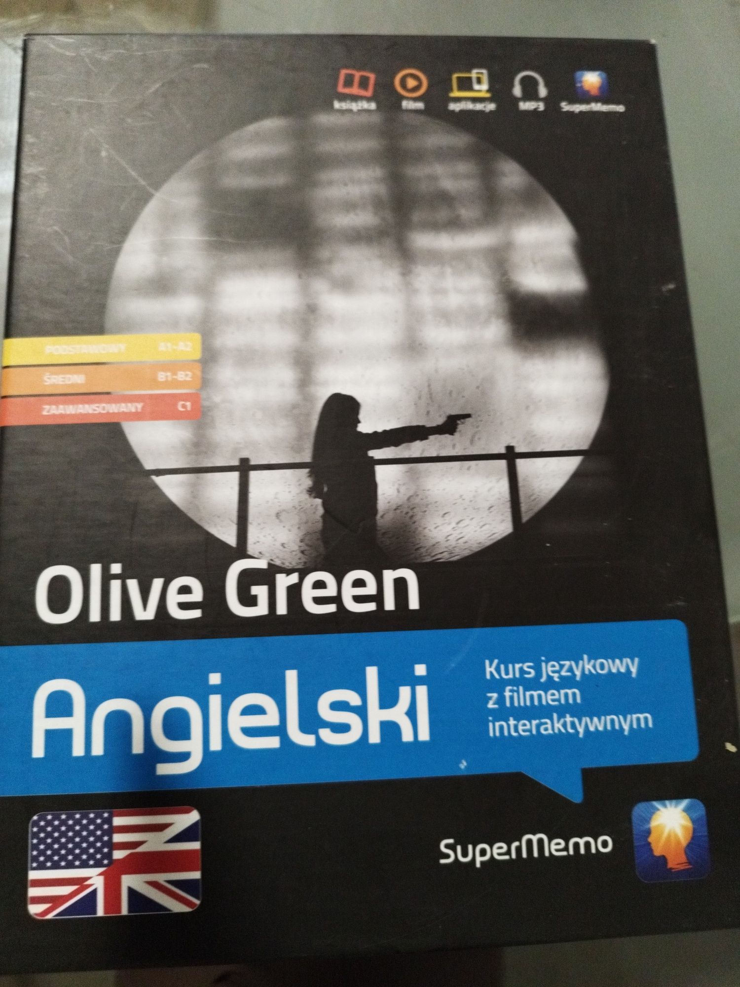 Angielski super memo Olive Green