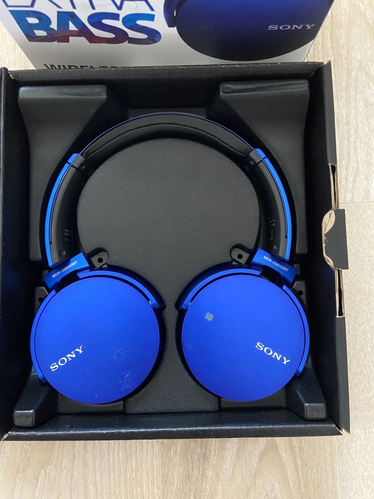 Bezprzewodowe słuchawki nauszne sony MDR-XB650BT EXTRA BASS