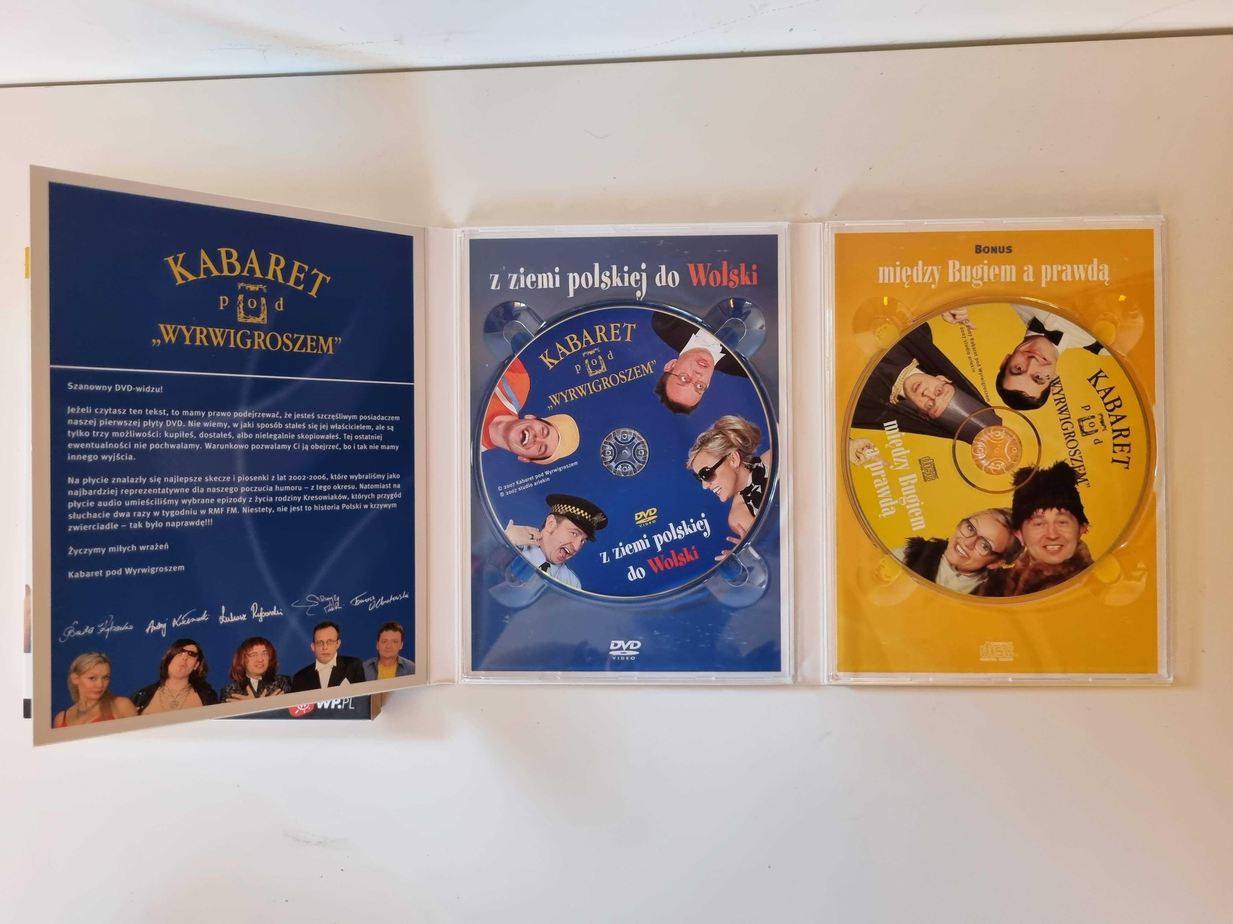 Kabaret pod Wyrwigroszem Z ziemi polskiej do Wolski DVD