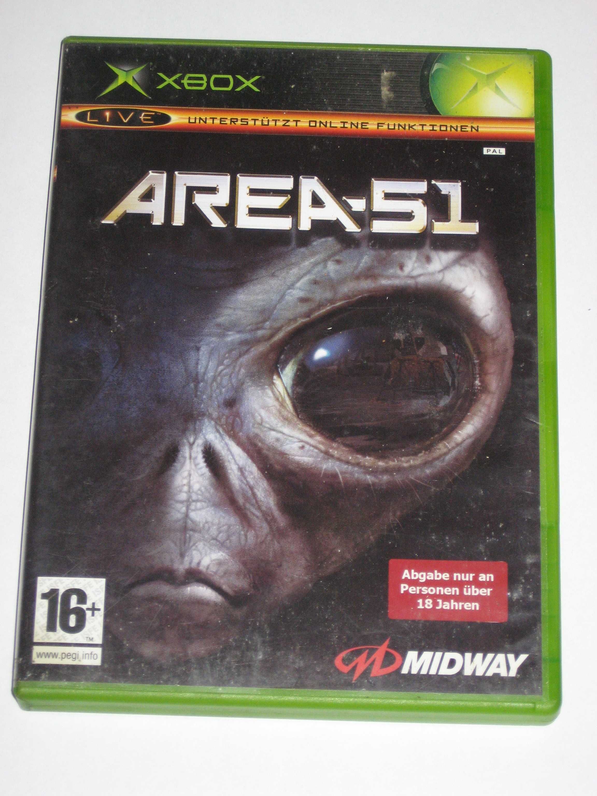 Gra AREA 51 AREA-51 XBOX BDB! unikat bdb