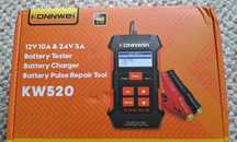 Konnwei KW520 3 в 1 тестер + зарядное + ремонт АКБ 12-24V