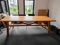 stół drewniany Ikea Mockelby 235x100cm