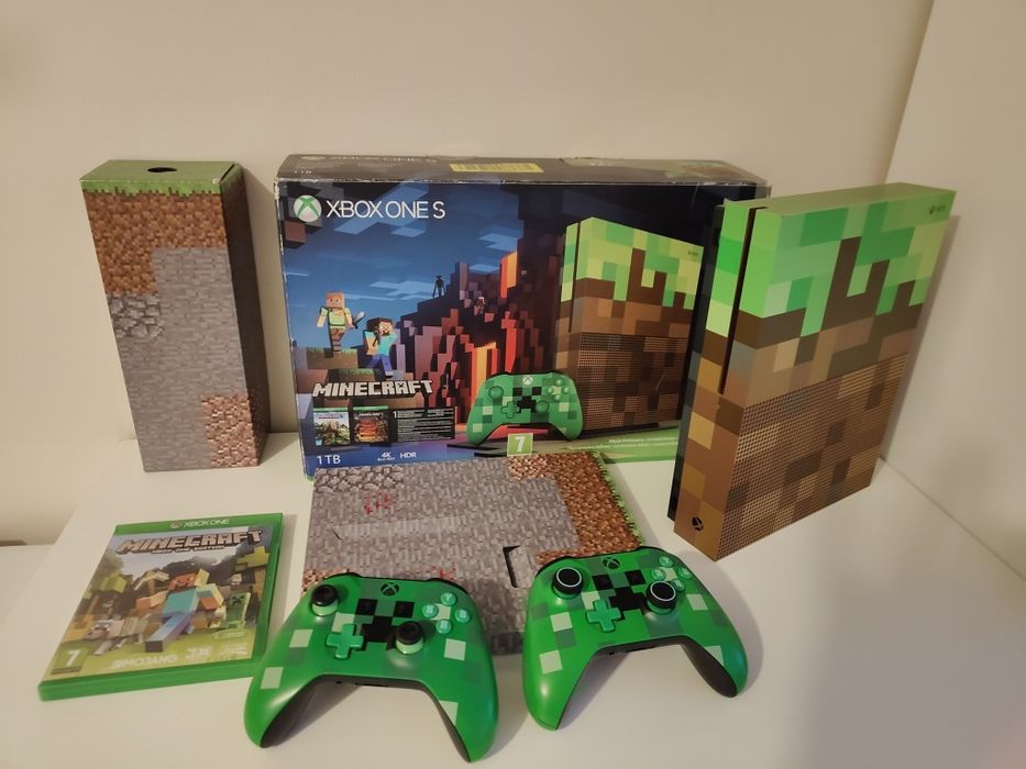 Xbox one s Minecraft Limited Edition