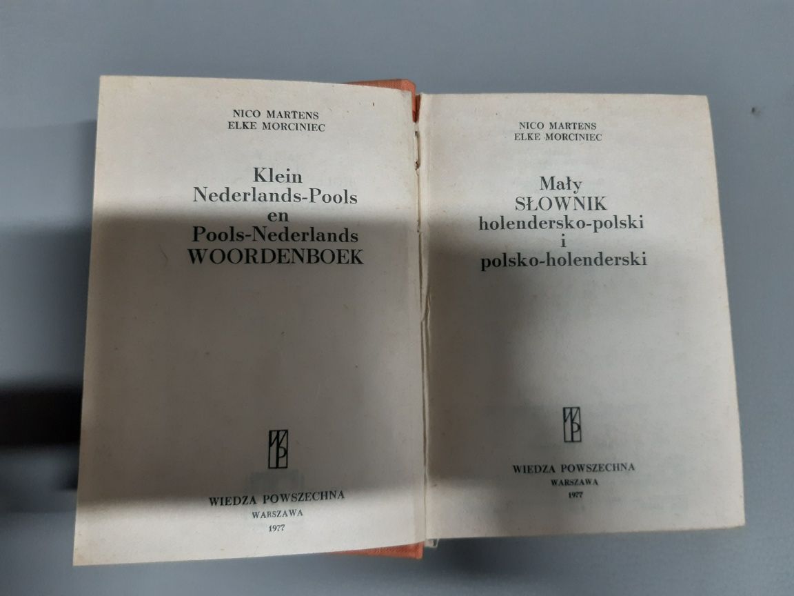 Słownik polsko-holenderski holendersko-polski