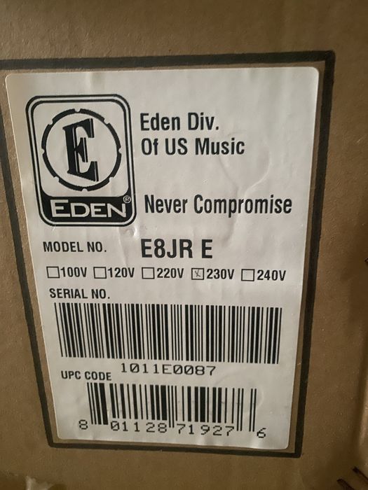 Комбо-підсивач для бас-гитари EDEN (USA)