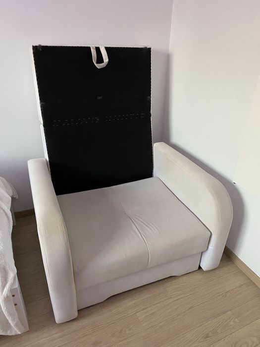 Amerykanka Togo, fotel rozkładany z fukcją spania